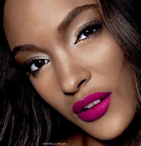 magenta lipstick dark skin.